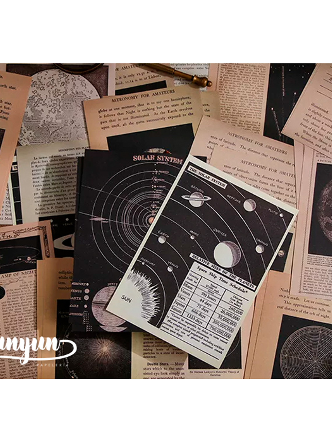 Retro Inspiration Material Paper - 30 pzas 2