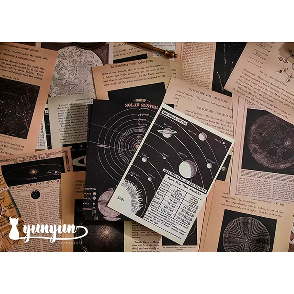 Retro Inspiration Material Paper - 30 pzas 2