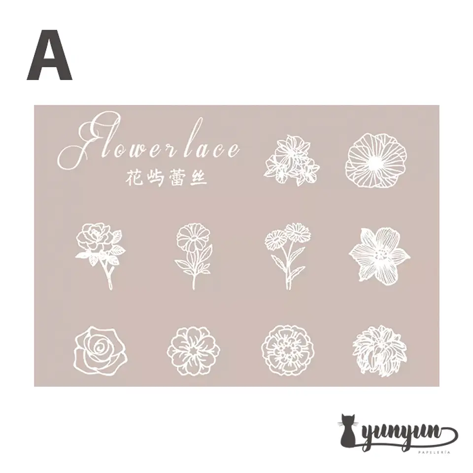 Set Blondas de Papel II - 10 pzas 9