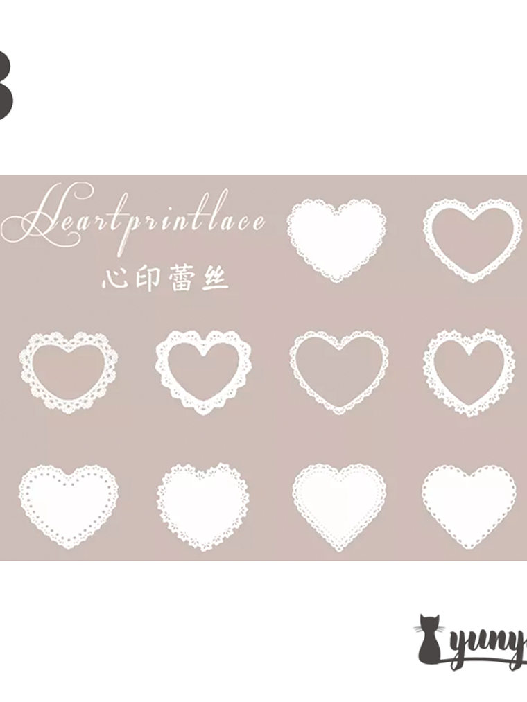 Set Blondas de Papel II - 10 pzas 10