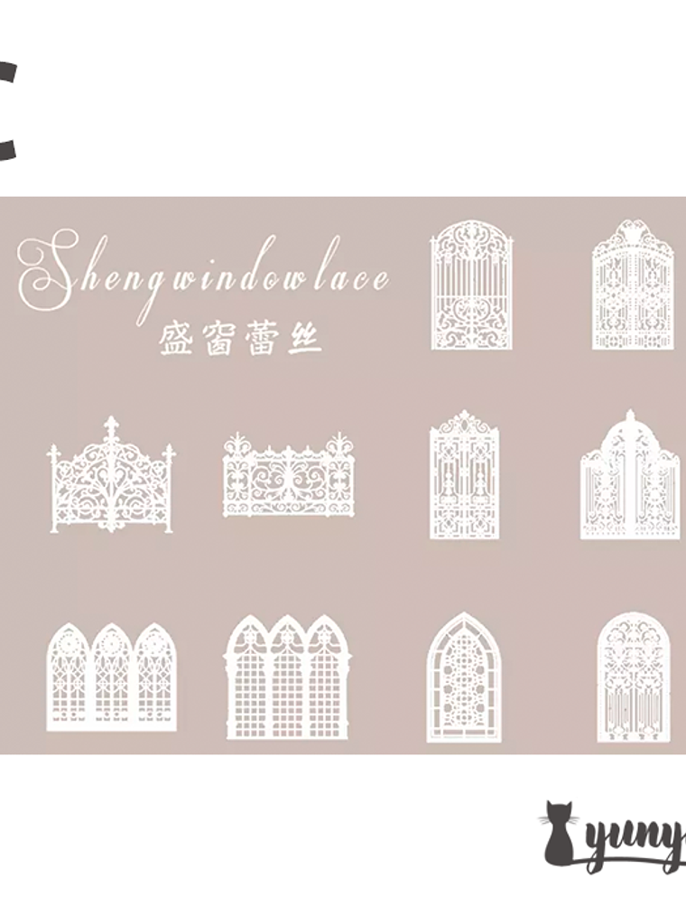 Set Blondas de Papel II - 10 pzas 11