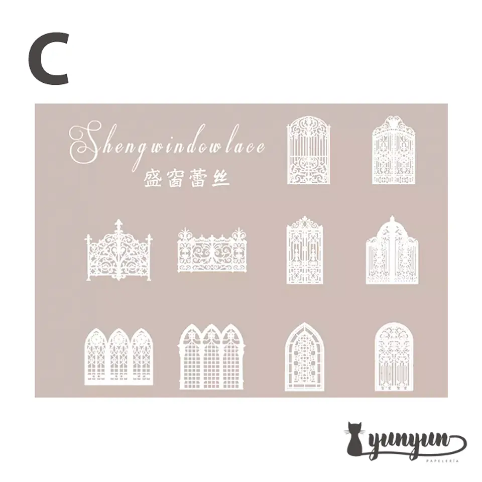 Set Blondas de Papel II - 10 pzas 11