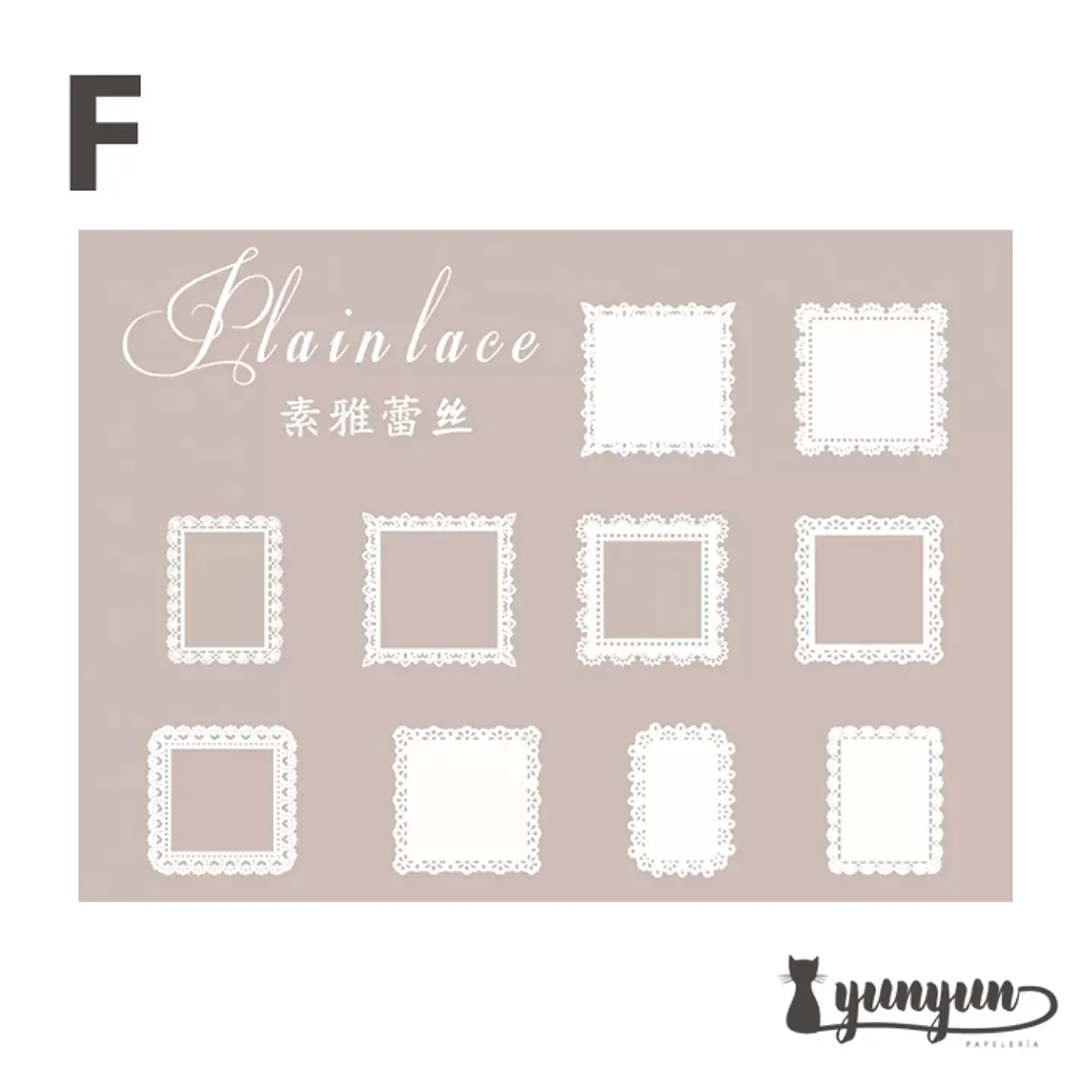 Set Blondas de Papel II - 10 pzas 14