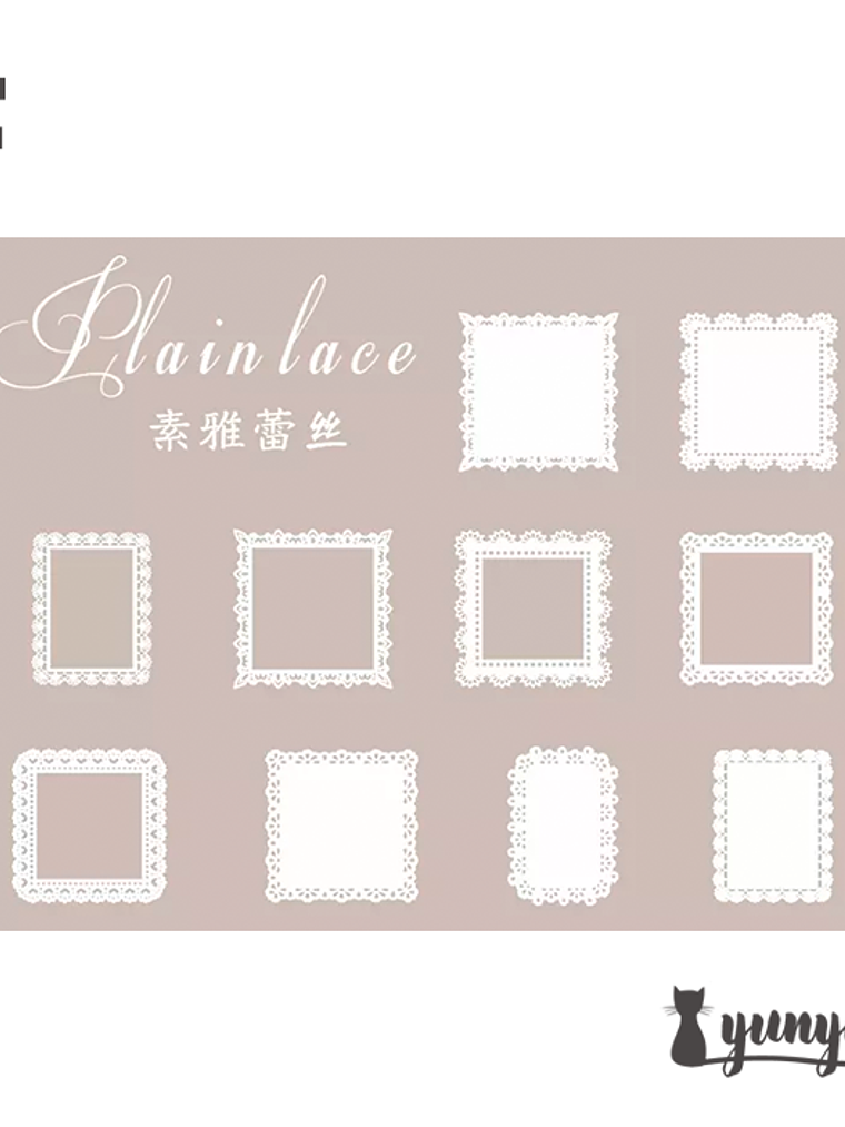 Set Blondas de Papel II - 10 pzas 14