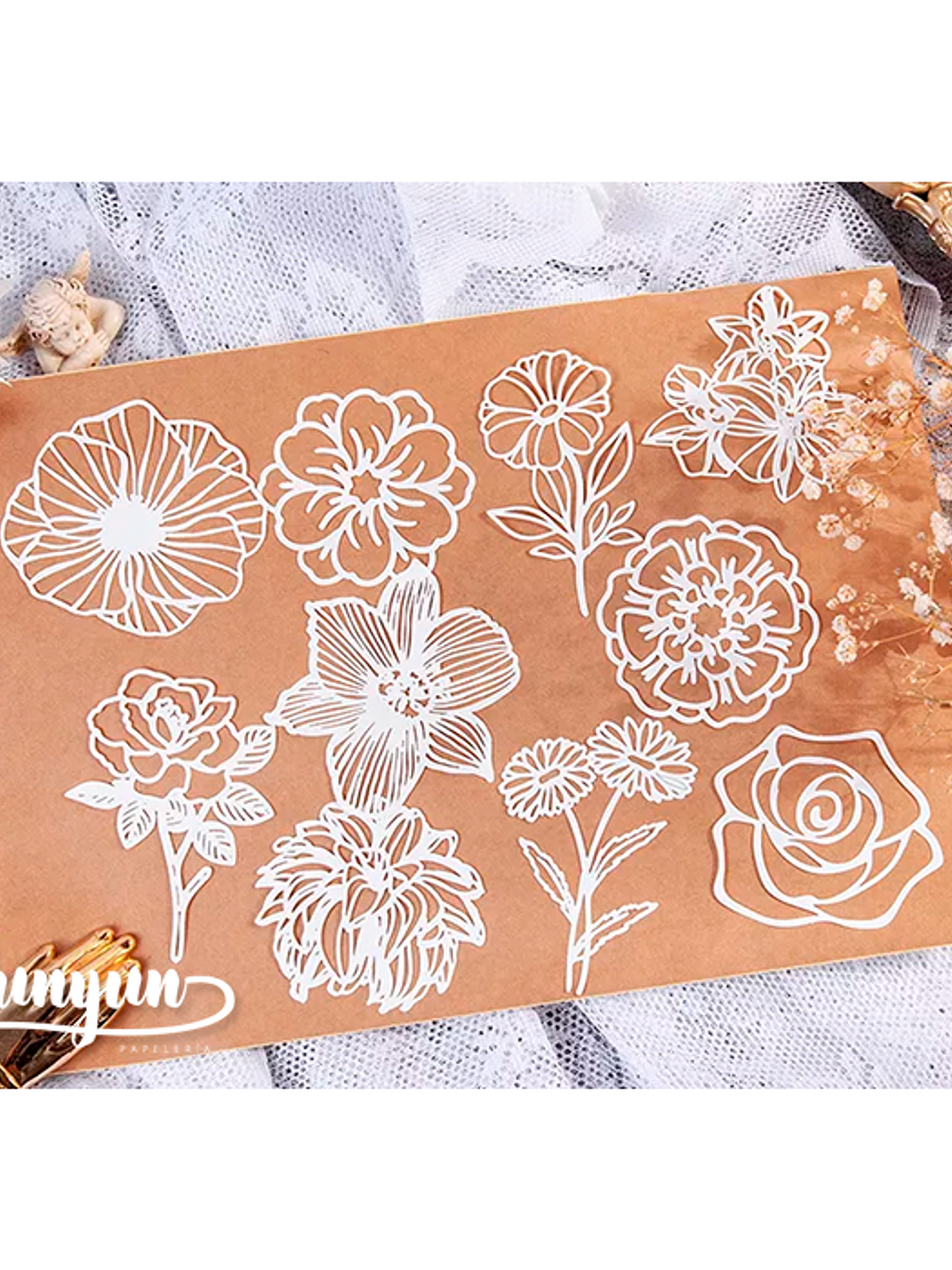 Set Blondas de Papel II - 10 pzas 3