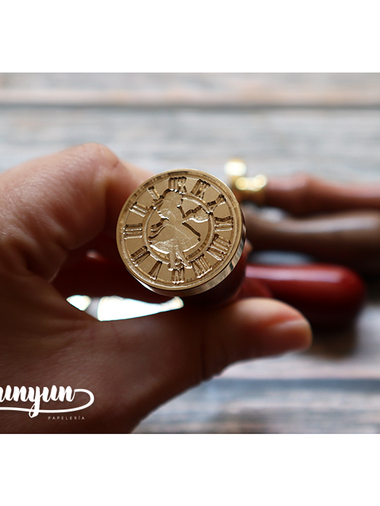 Sello Alicia en el País de las Maravillas (2,5cm) - 7 diseños 2