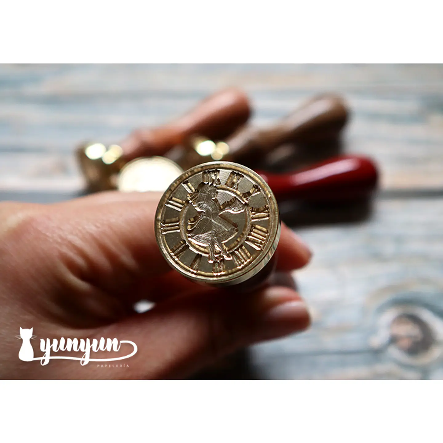Sello Alicia en el País de las Maravillas (2,5cm) - 7 diseños 5