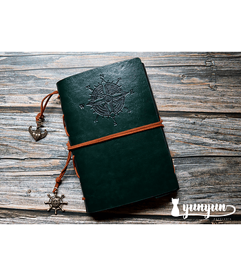 Libreta Binder Náutica 18,3cm - Dark Green