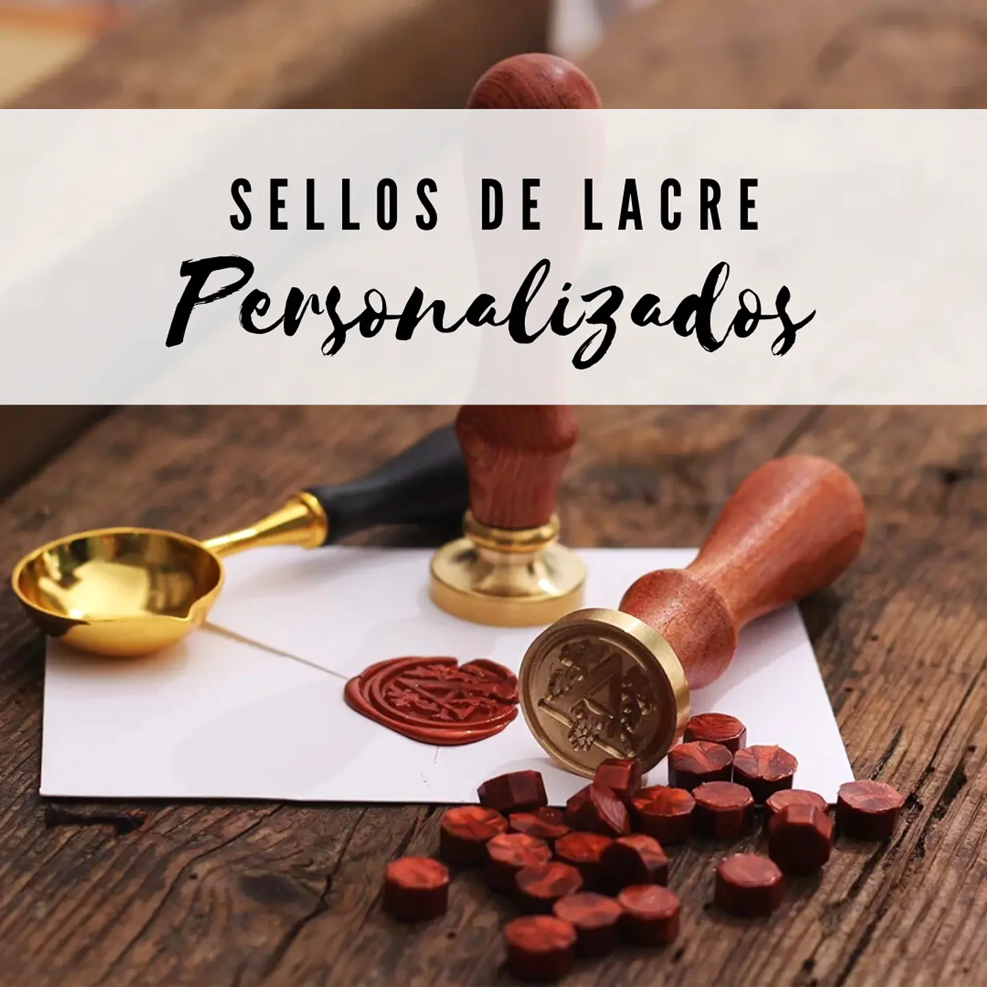 Sello para Lacre Personalizado - 2,5cm 1