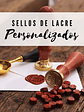 Sello para Lacre Personalizado - 2,5cm - Miniatura 1