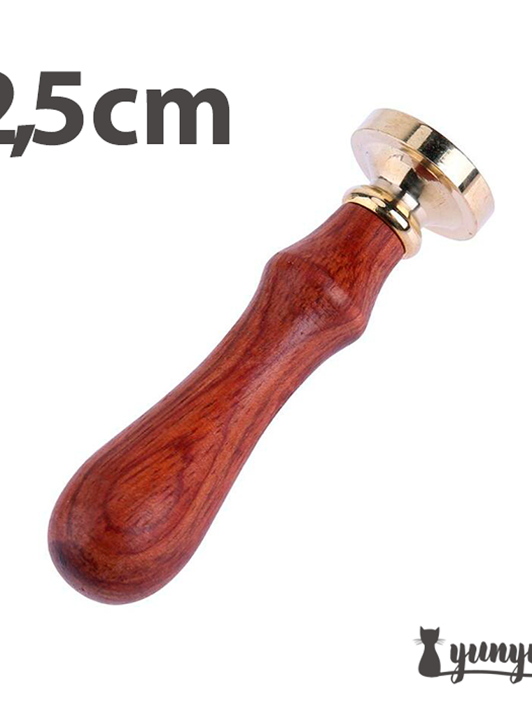 Sello para Lacre Personalizado - 2,5cm 2