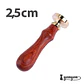 Sello para Lacre Personalizado - 2,5cm - Miniatura 2
