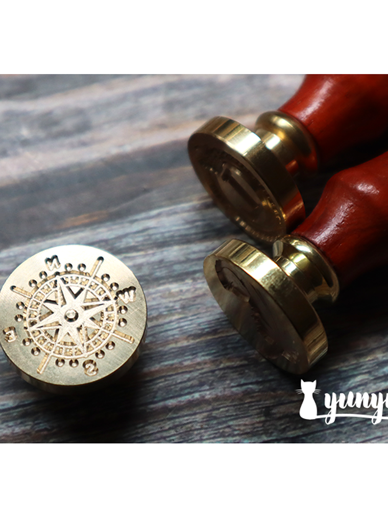 Sello de Lacre Brújula - 2,5cm 3