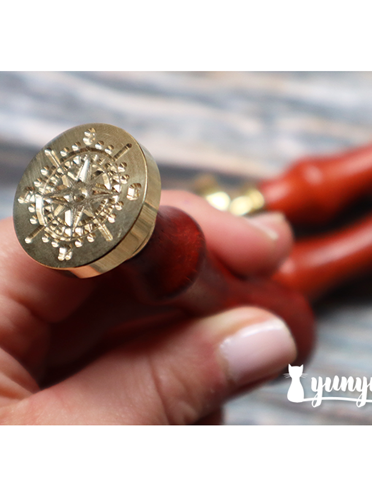 Sello de Lacre Brújula - 2,5cm 4