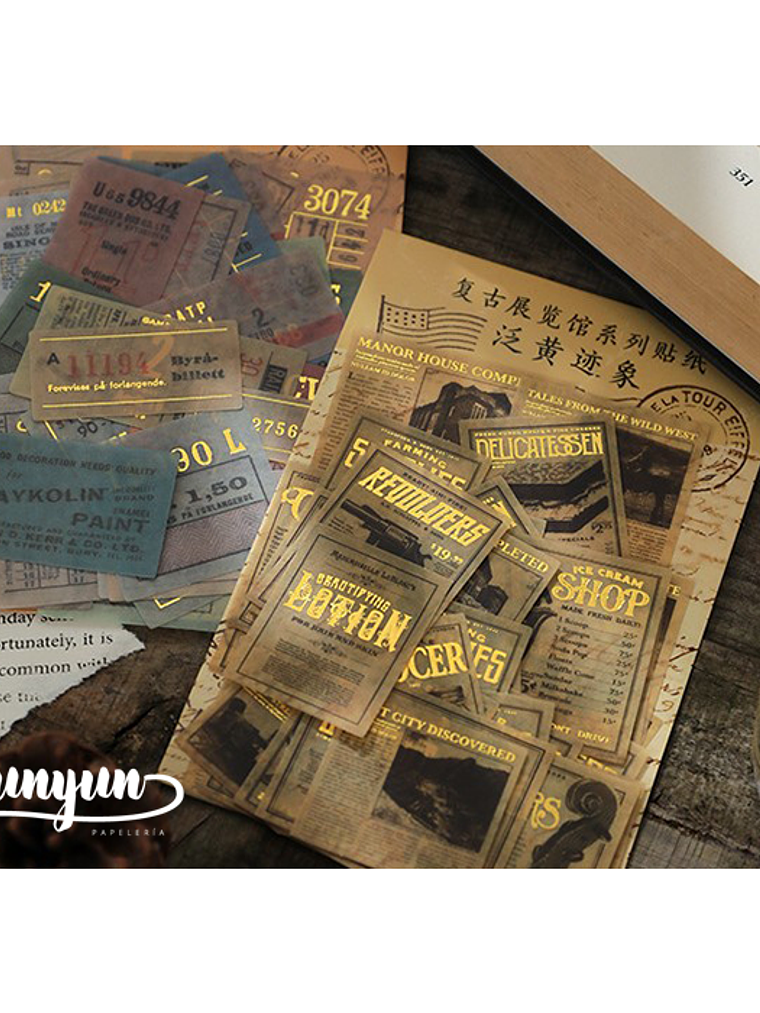 Deco Sticker Foil - 40 pzs 3