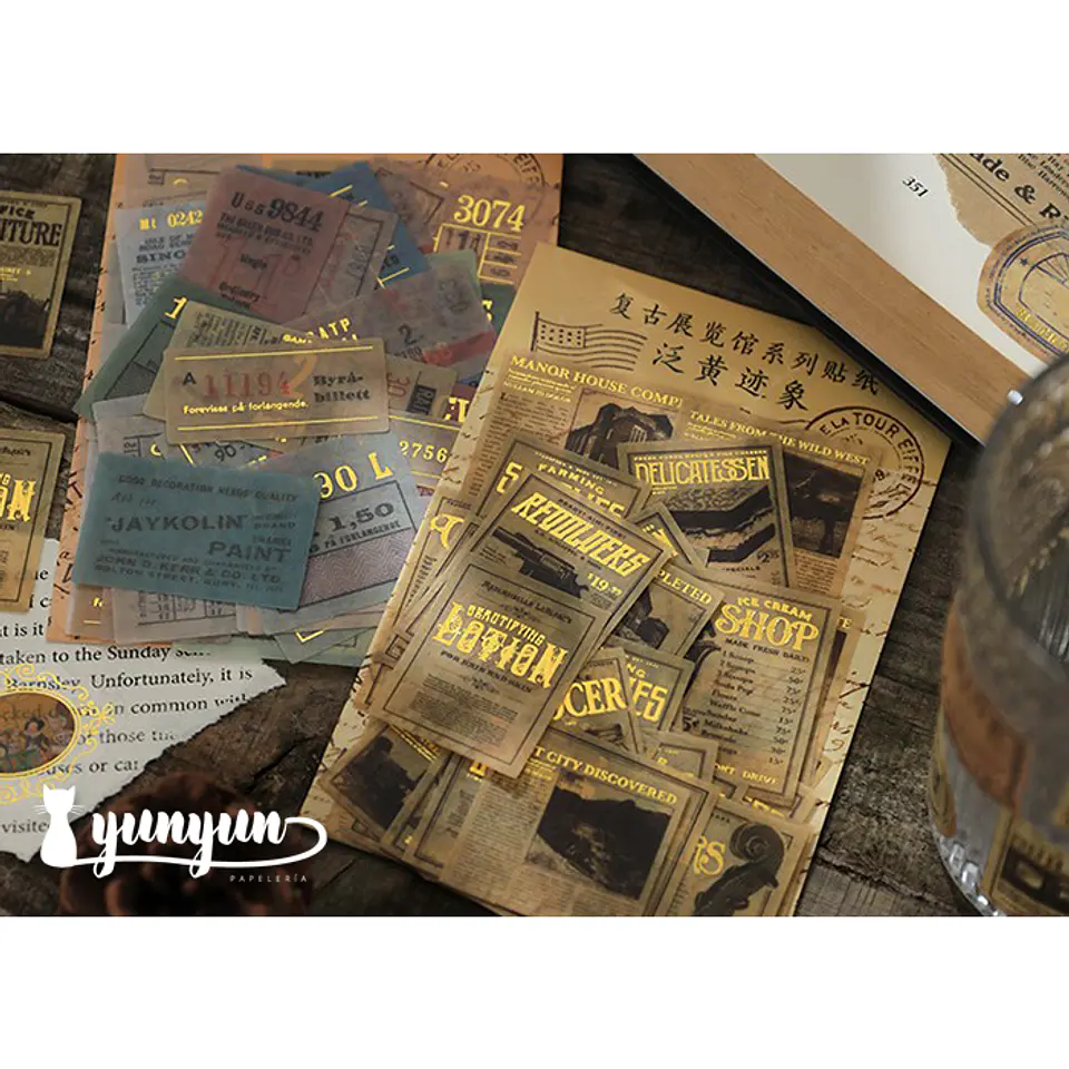Deco Sticker Foil - 40 pzs 3
