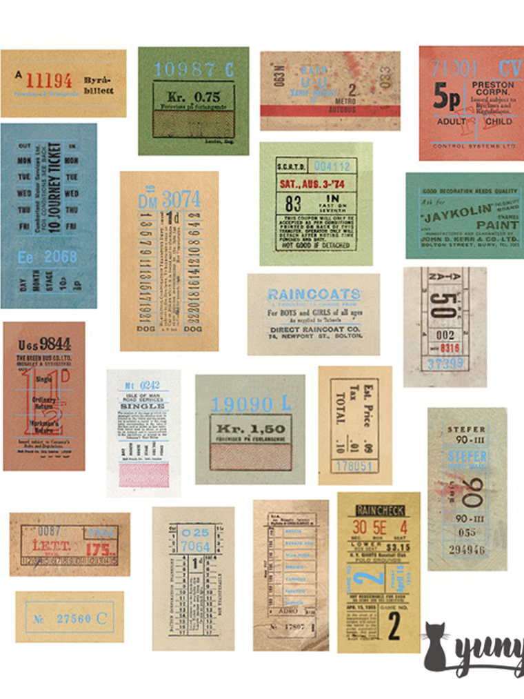 Deco Sticker Foil - 40 pzs 10