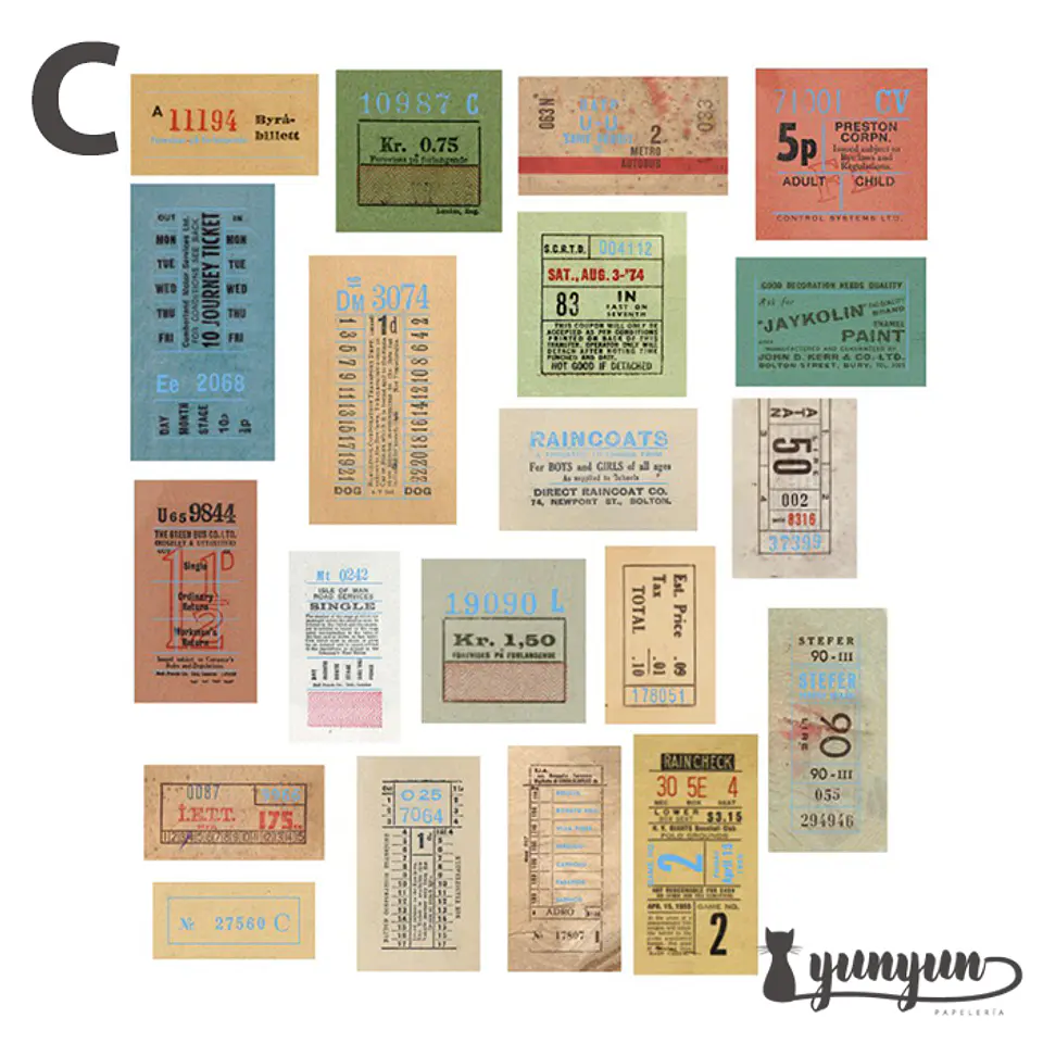 Deco Sticker Foil - 40 pzs 10