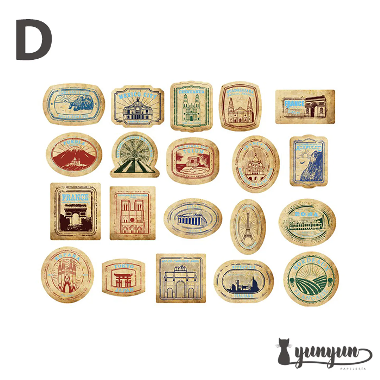 Deco Sticker Foil - 40 pzs 11