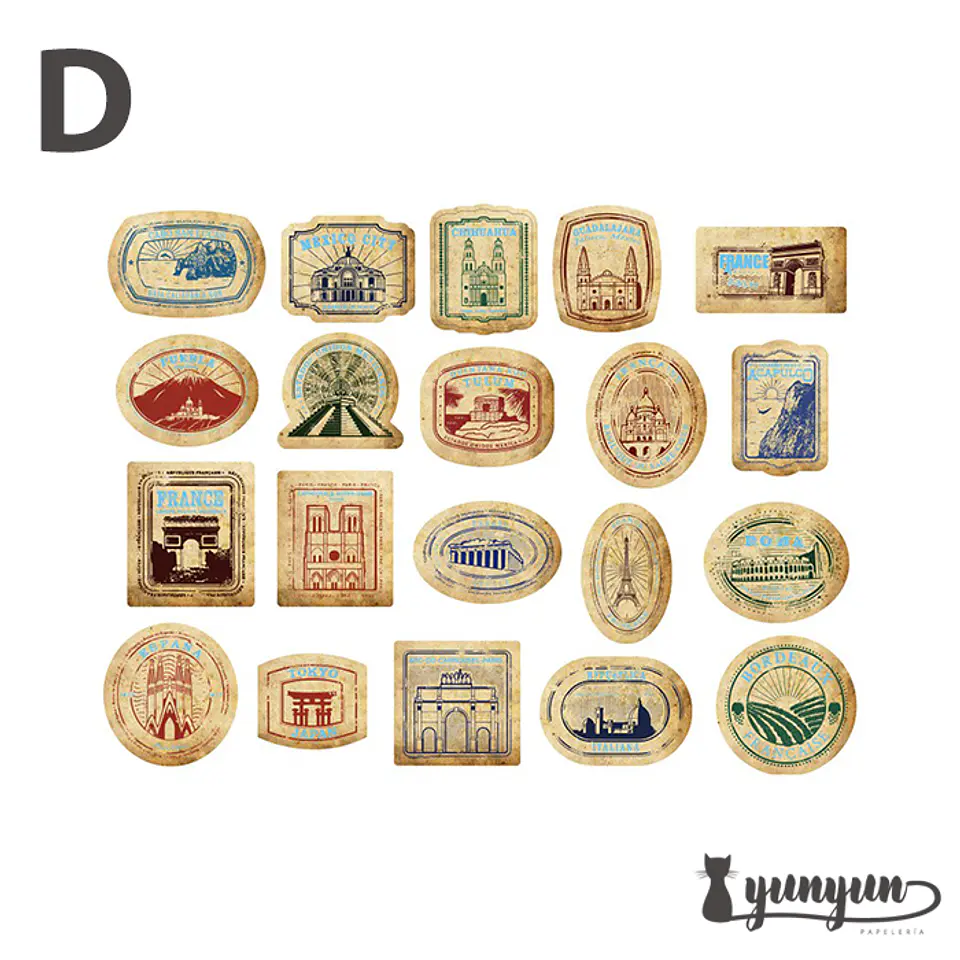 Deco Sticker Foil - 40 pzs 11