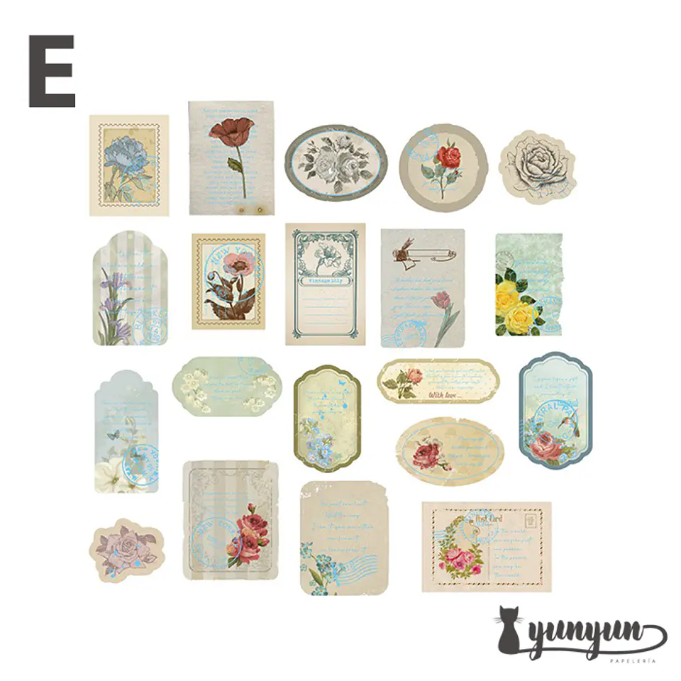Deco Sticker Foil - 40 pzs 12