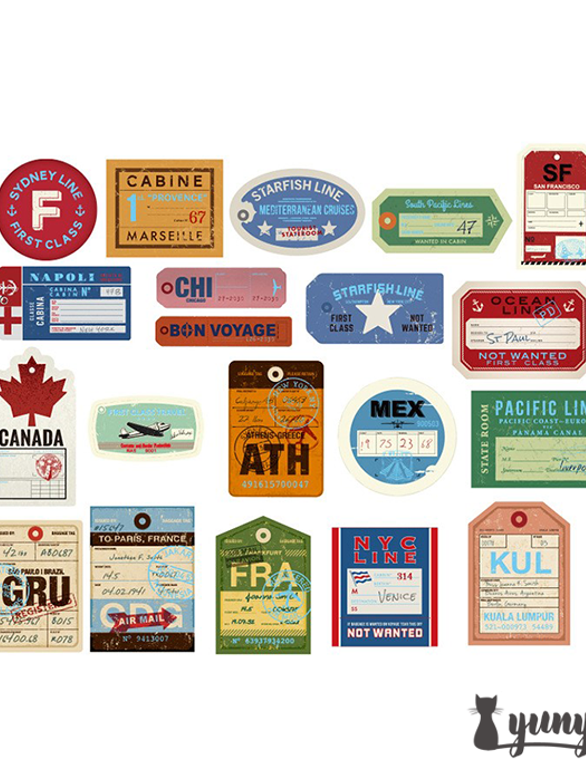 Deco Sticker Foil - 40 pzs 13