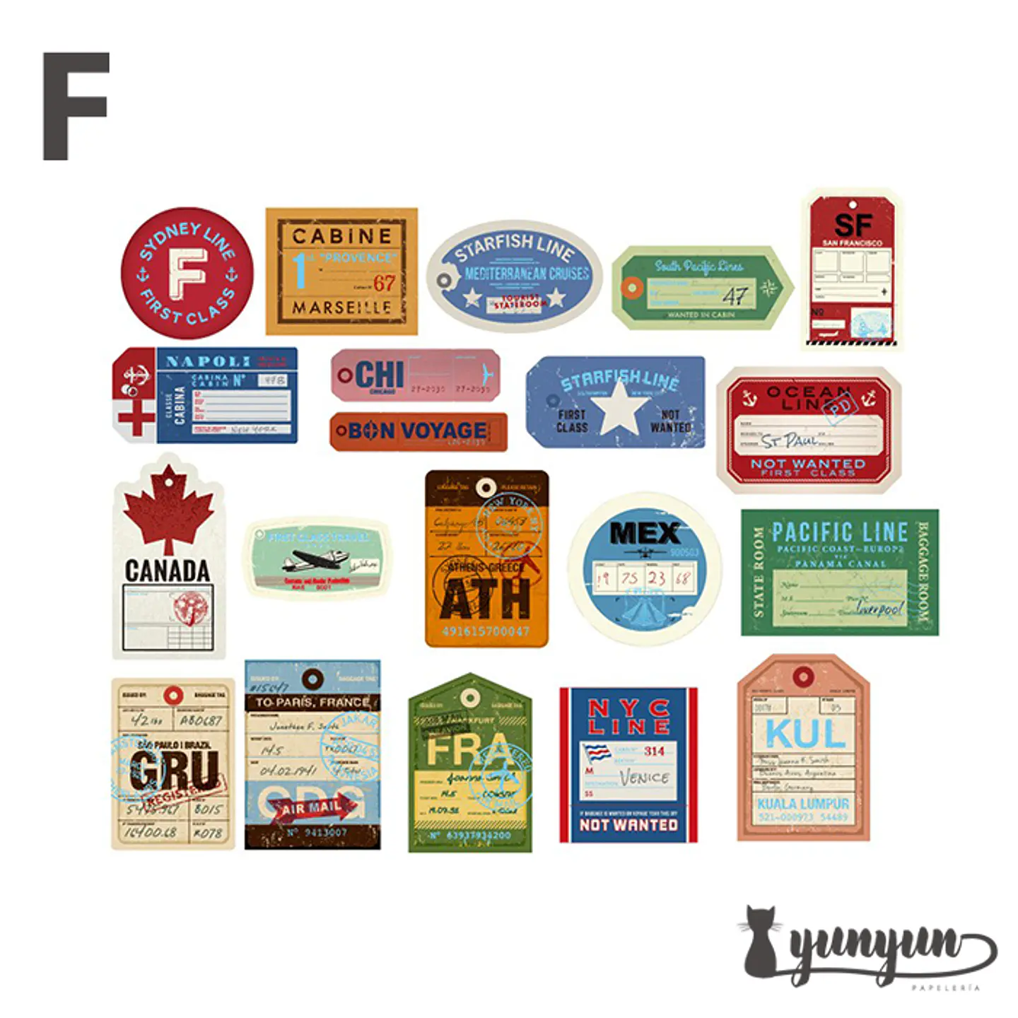 Deco Sticker Foil - 40 pzs 13