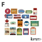 Deco Sticker Foil - 40 pzs - Miniatura 13