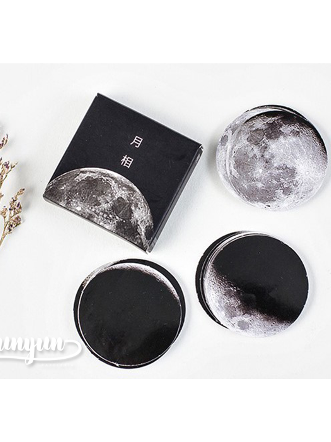 Caja Stickers Lunas - 45 pzas 2