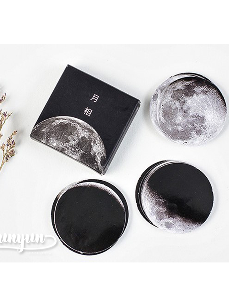 Caja Stickers Lunas - 45 pzas 2