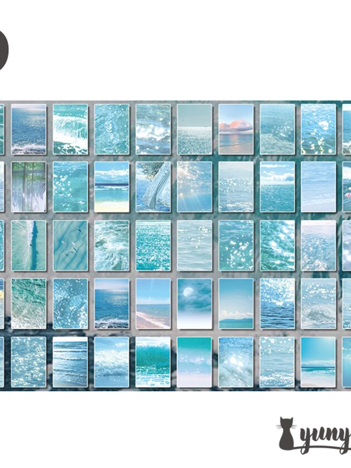 Mini Sticker Paisajes II - 50 pzas 8