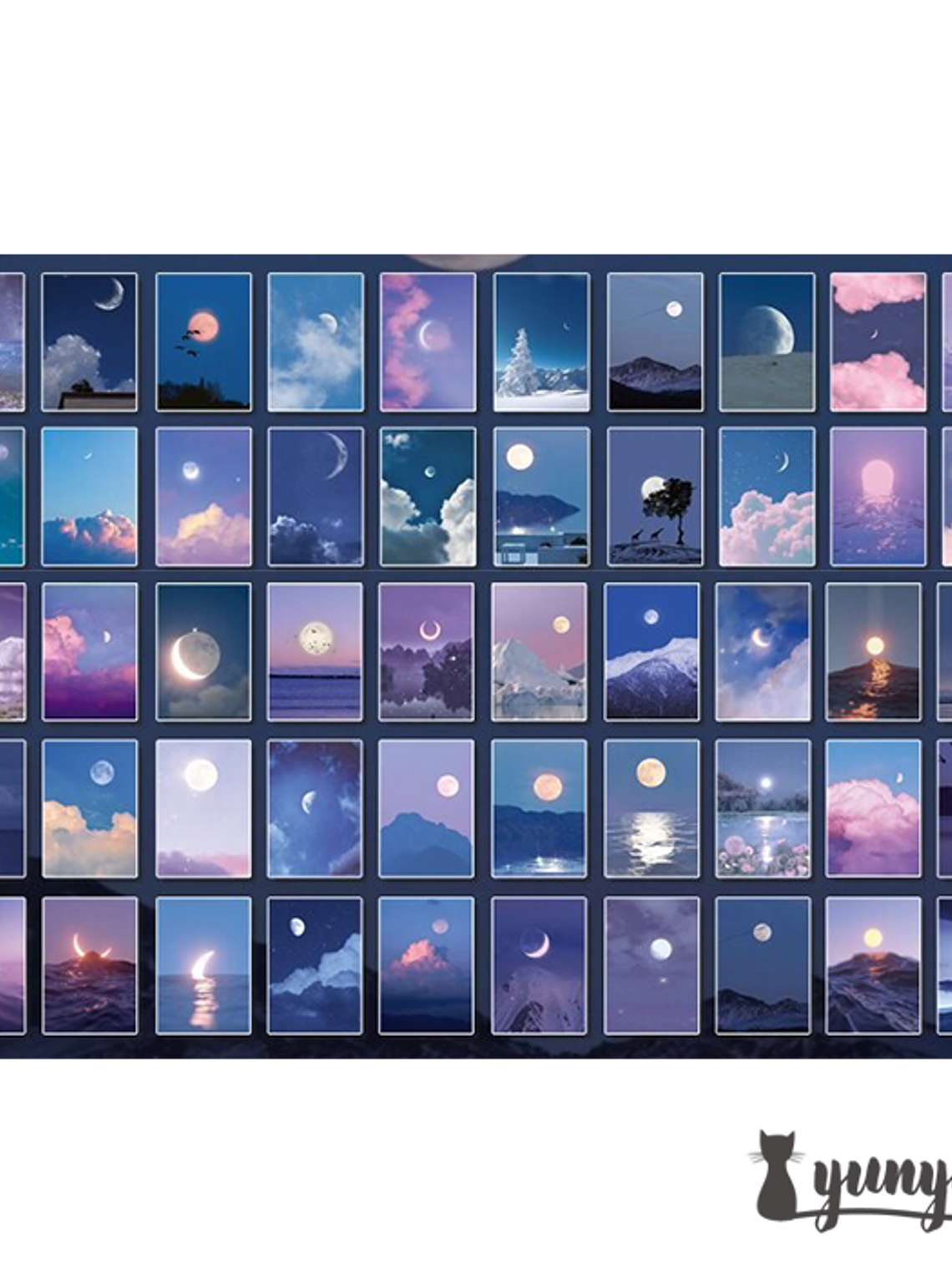 Mini Sticker Paisajes II - 50 pzas 10