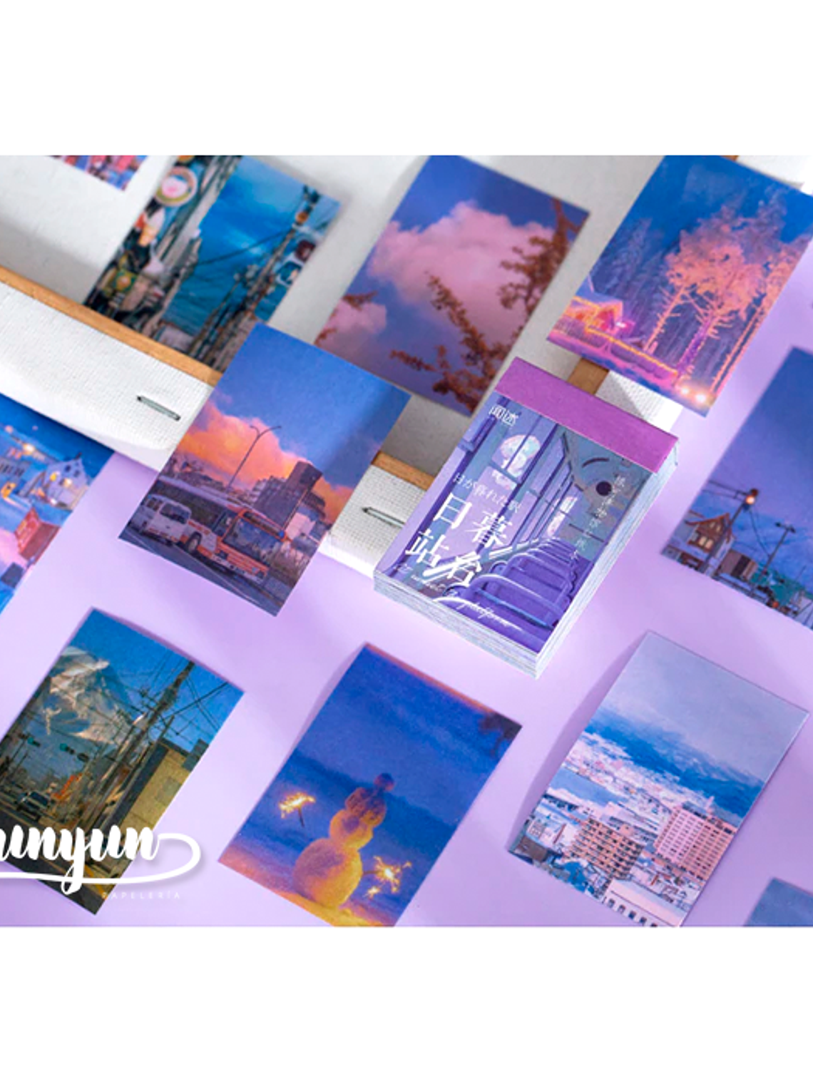 Mini Sticker Paisajes II - 50 pzas 4