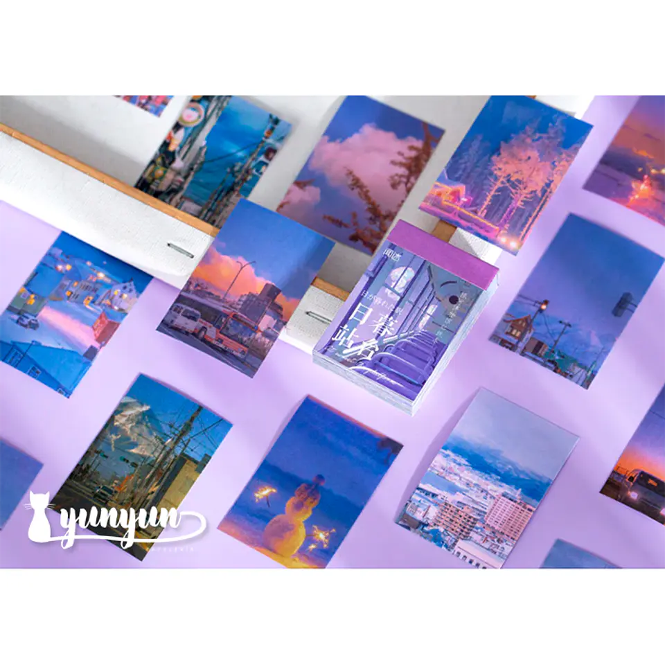 Mini Sticker Paisajes II - 50 pzas 4
