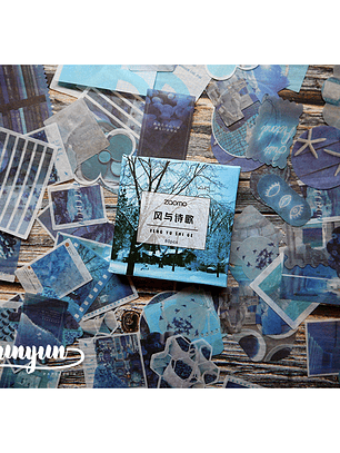 Caja XL Blue Life - 80 pzas