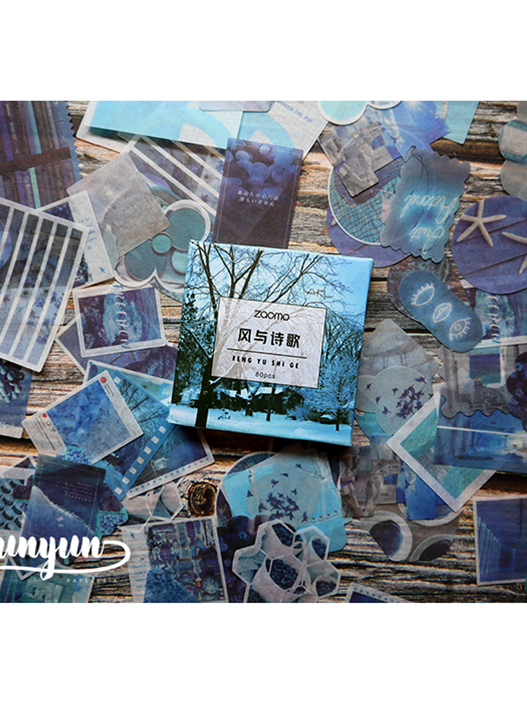 Caja XL Blue Life - 80 pzas 1