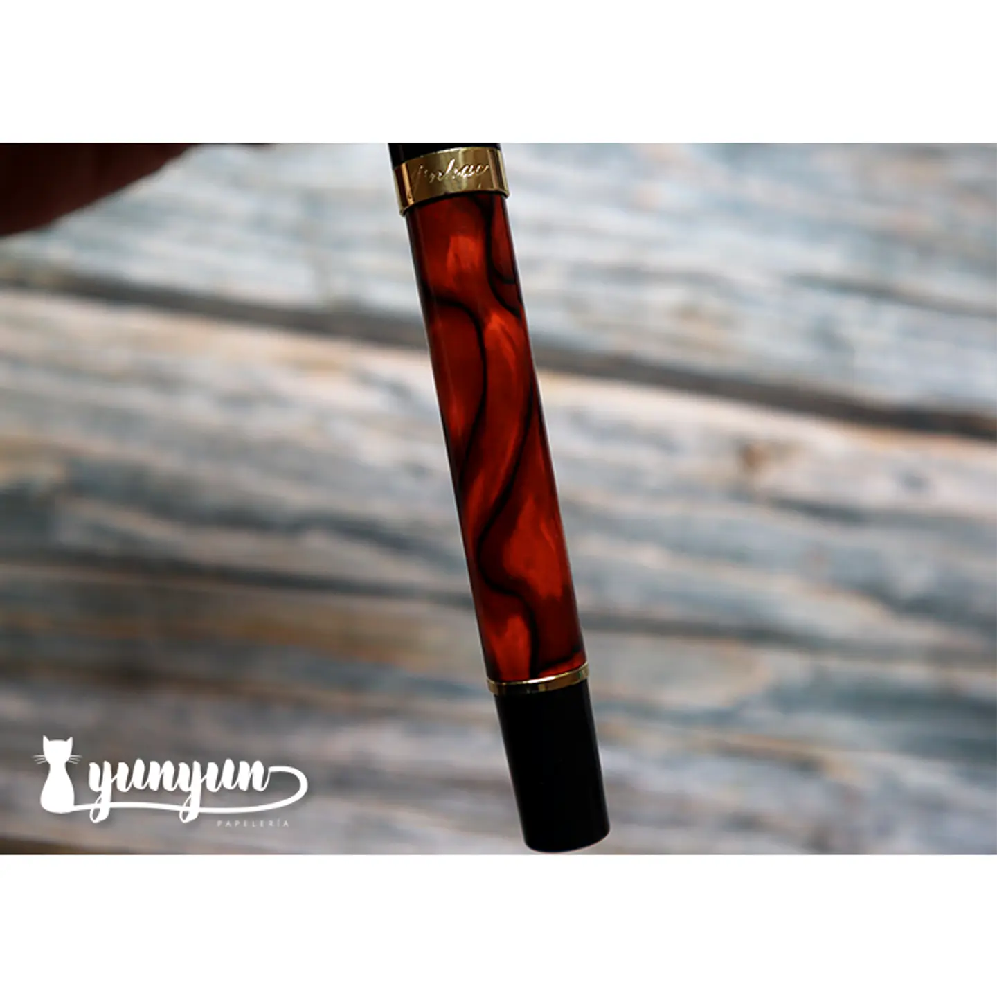 Pluma Fuente JINHAO 500 - Red 6