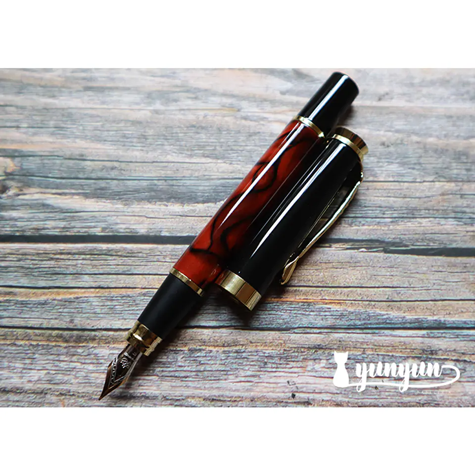 Pluma Fuente JINHAO 500 - Red 2