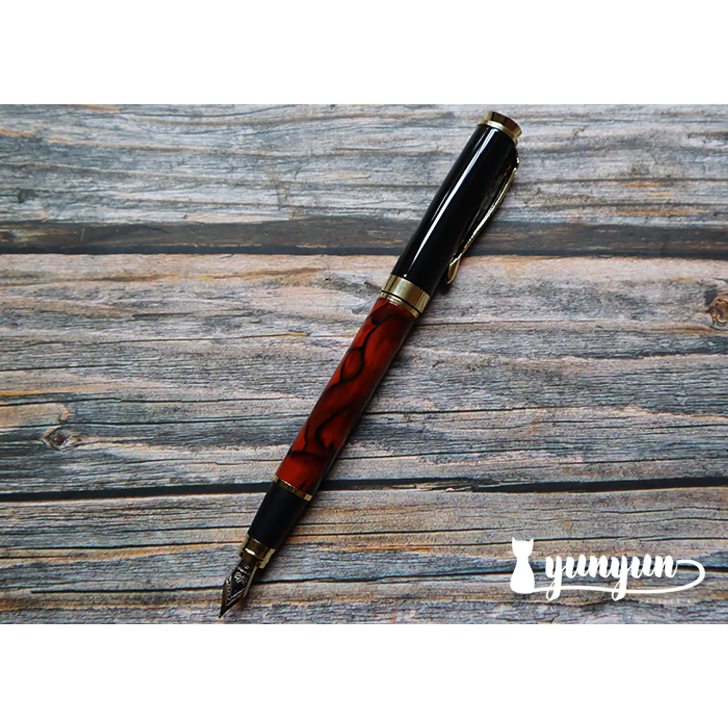 Pluma Fuente JINHAO 500 - Red 1