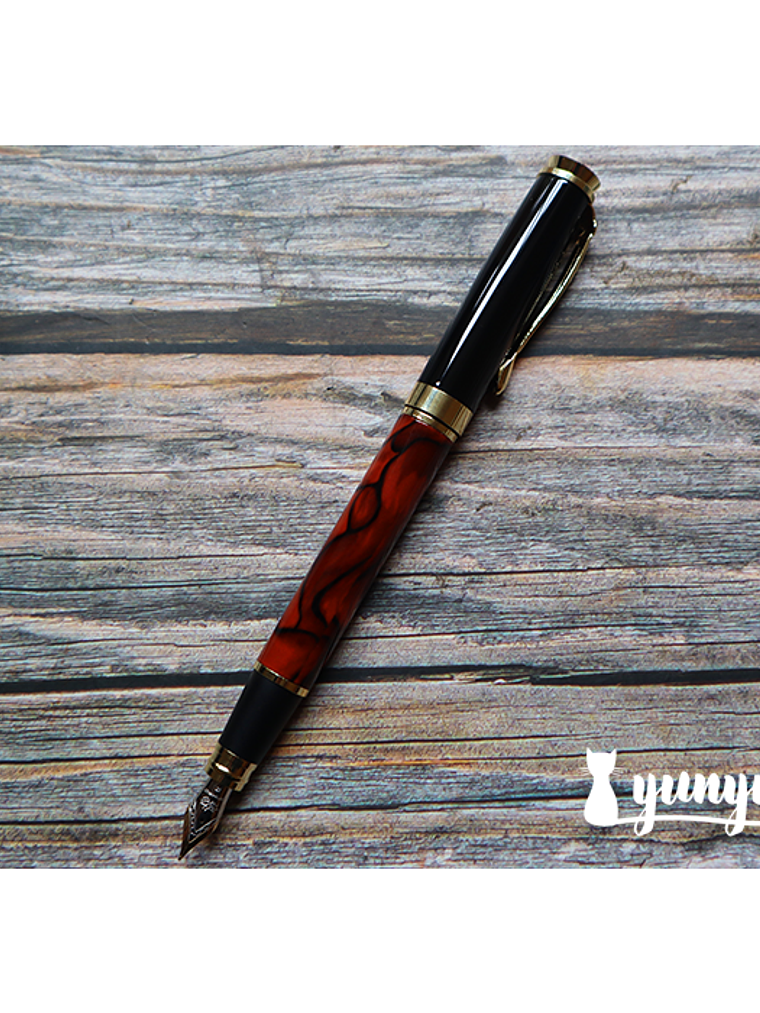 Pluma Fuente JINHAO 500 - Red 1