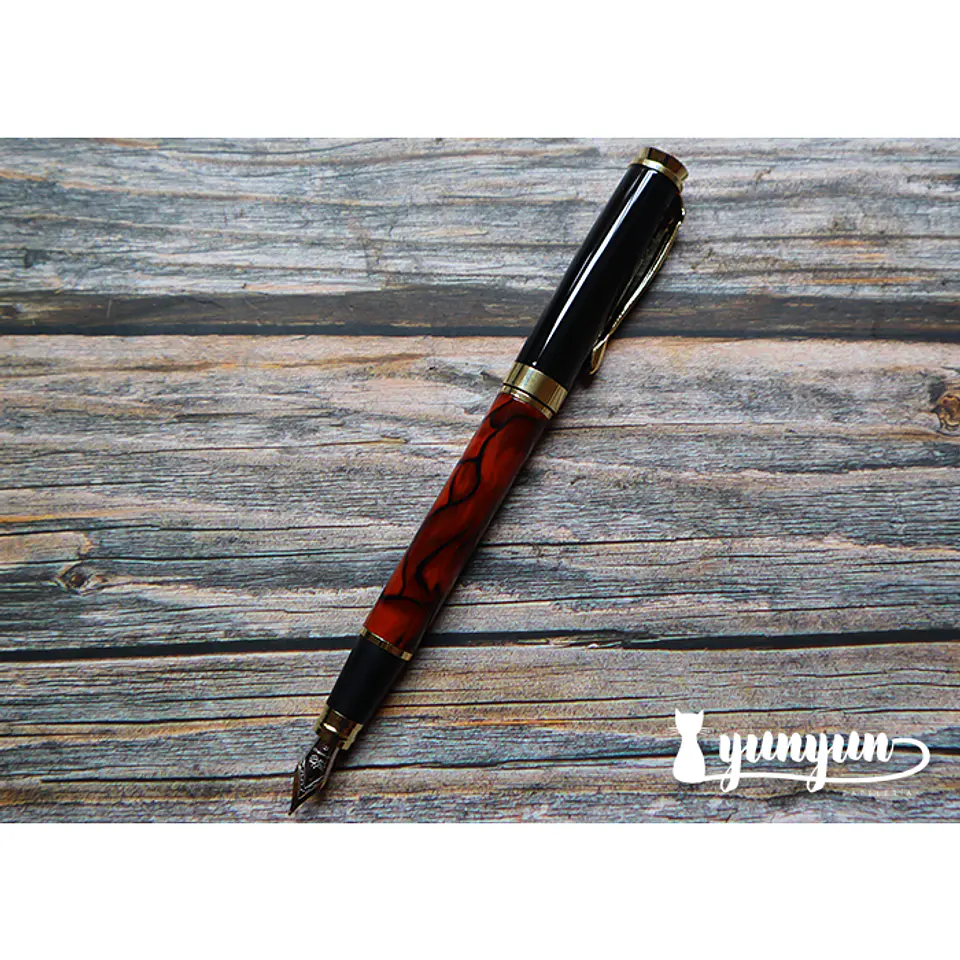 Pluma Fuente JINHAO 500 - Red 1