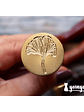 Sello de Lacre Ginkgo - 2,5cm - Miniatura 1