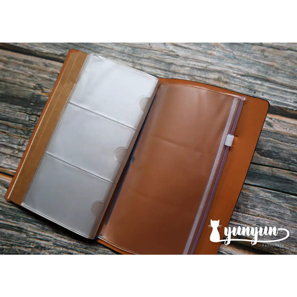 Traveler's Notebook - Azul marino 4