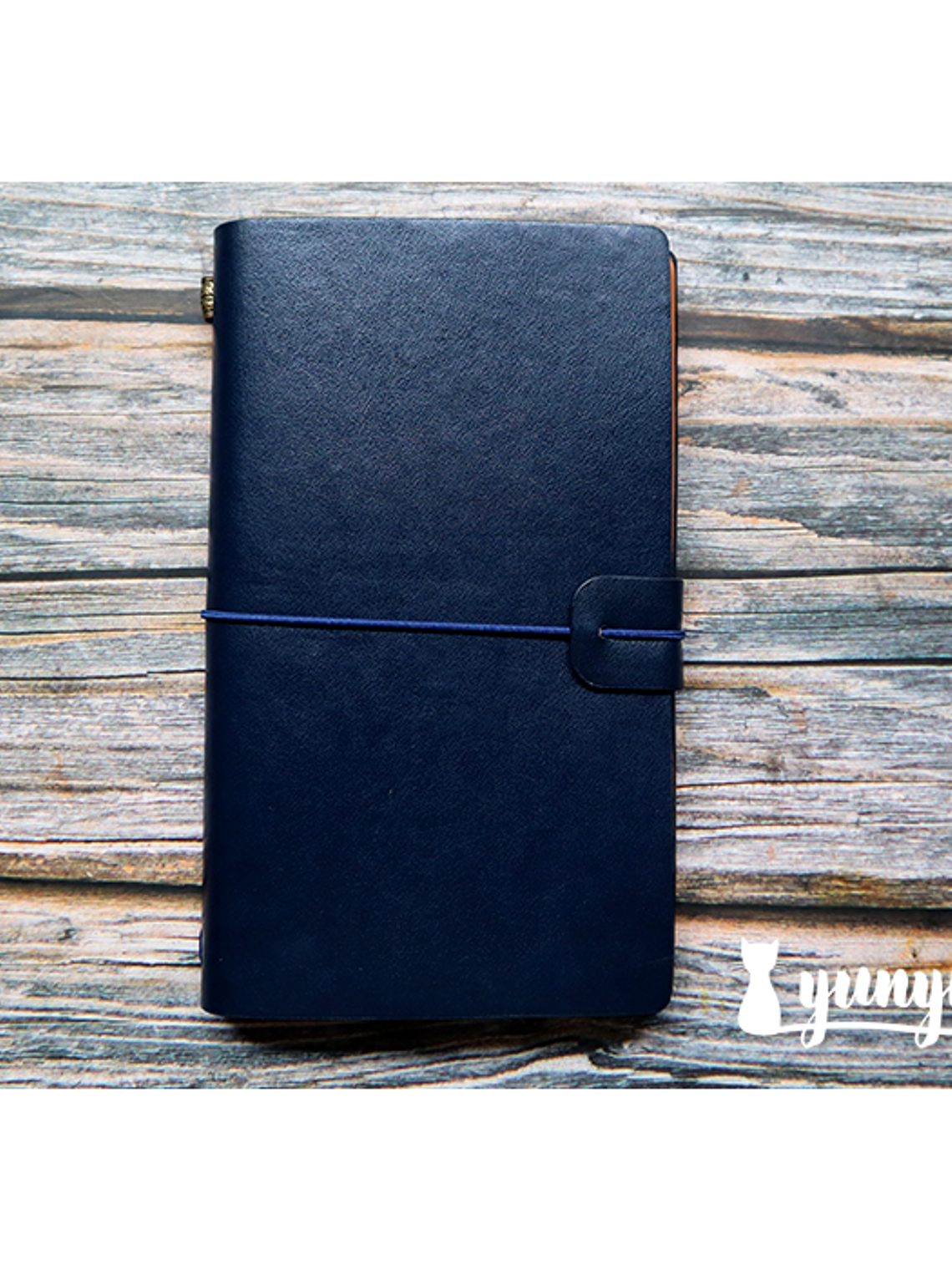 Traveler's Notebook - Azul marino 1