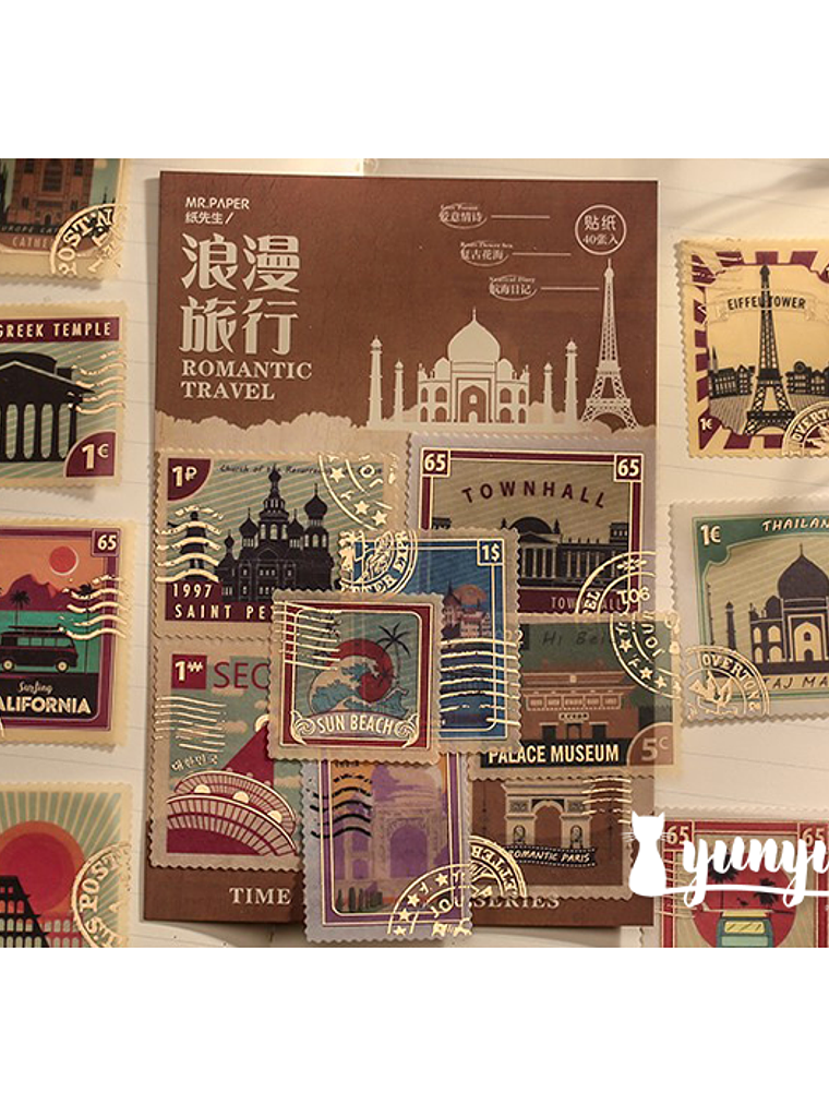 Bronzing Stickers II - 40 pzas 3