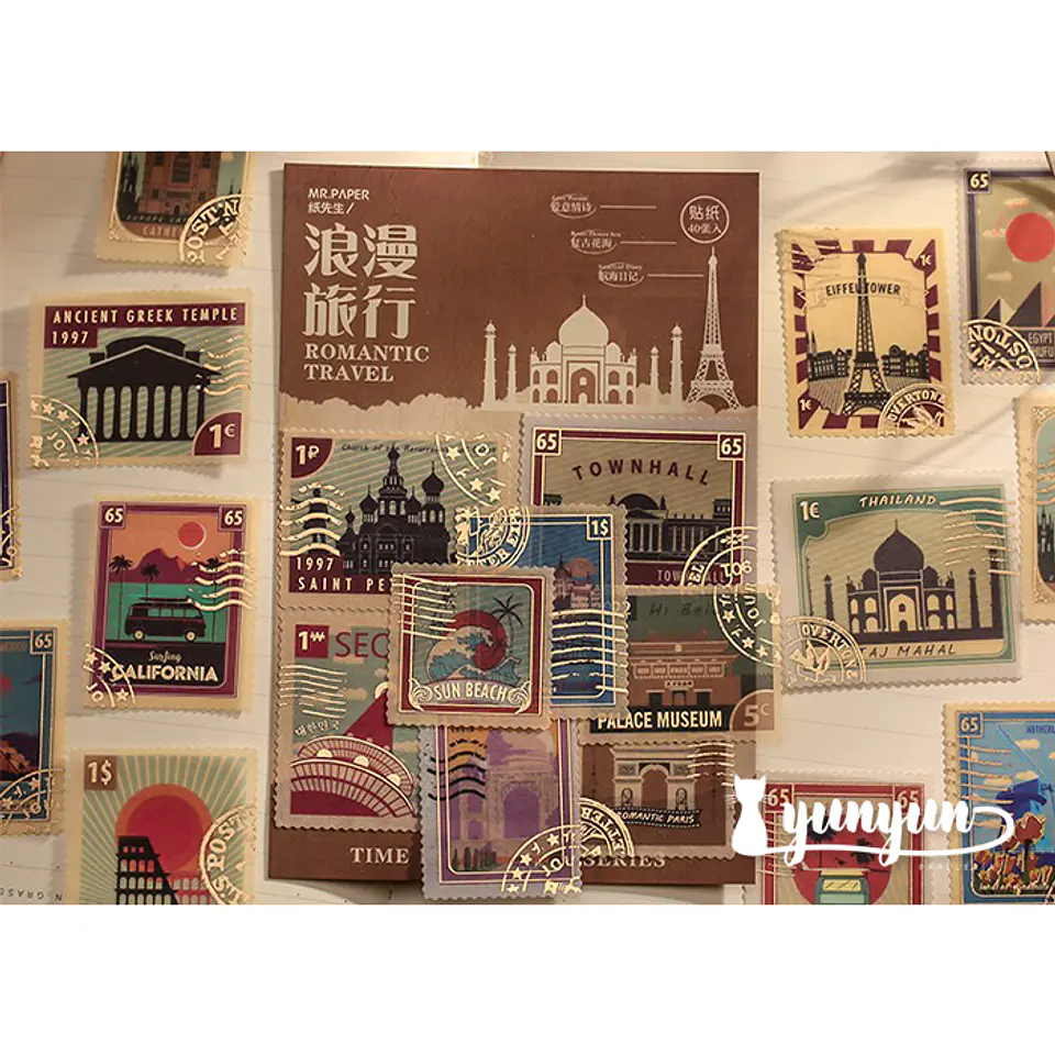 Bronzing Stickers II - 40 pzas 3