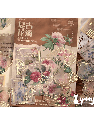 Bronzing Stickers II - 40 pzas