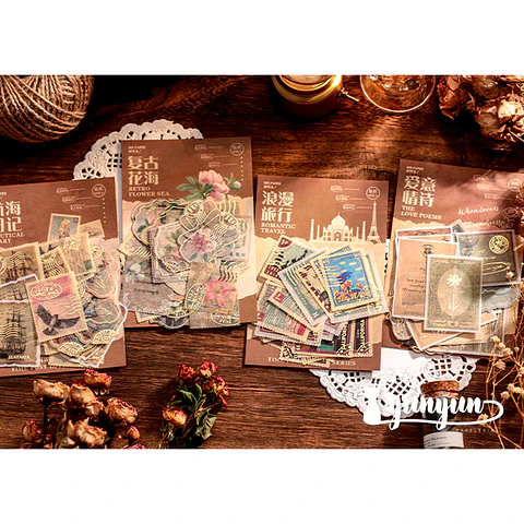 Bronzing Stickers II - 40 pzas