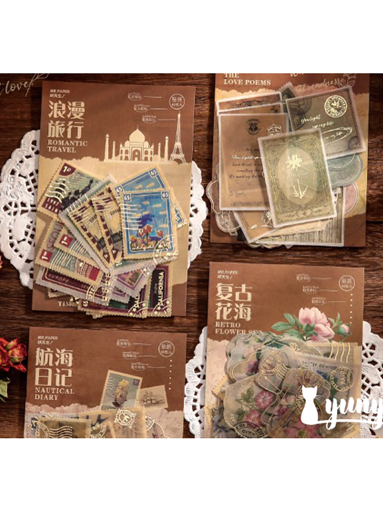 Bronzing Stickers II - 40 pzas 9