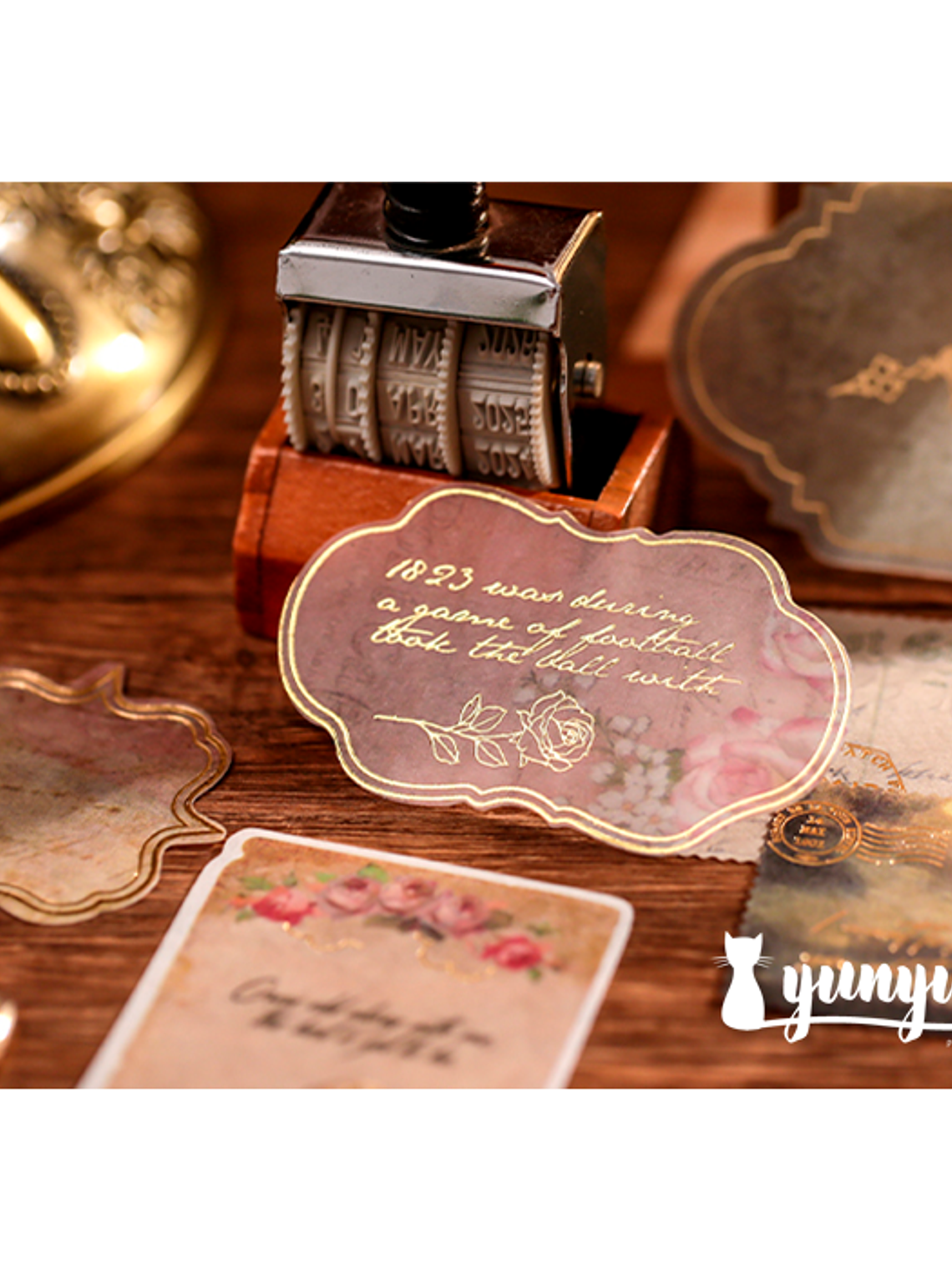 Bronzing Stickers II - 40 pzas 5